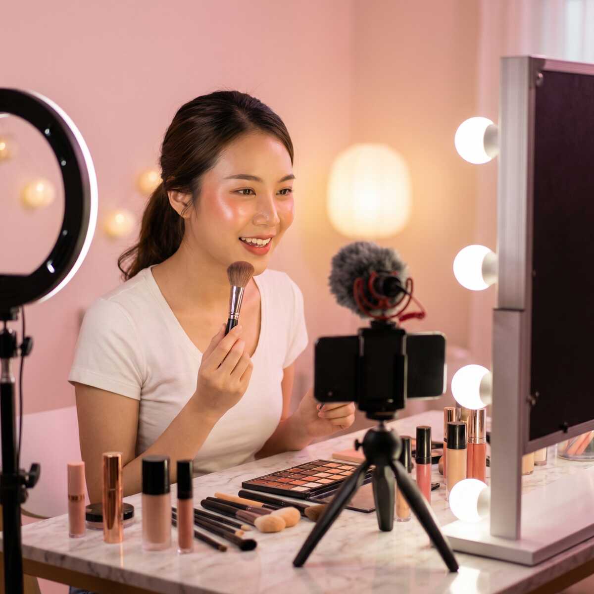 糖心vlog美妆视频教程